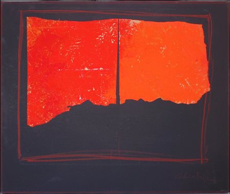 DE LUCA GIULIANO Argenta 1947 "Senza titolo"