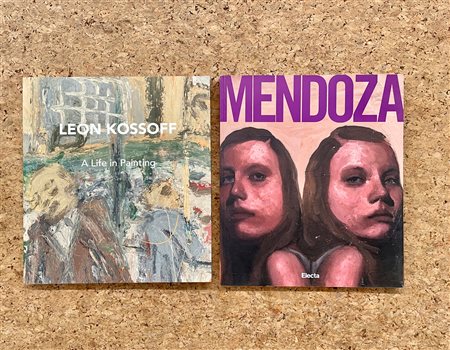 RYAN MENDOZA E LEON KOSSOFF Lotto unico di 2 cataloghi