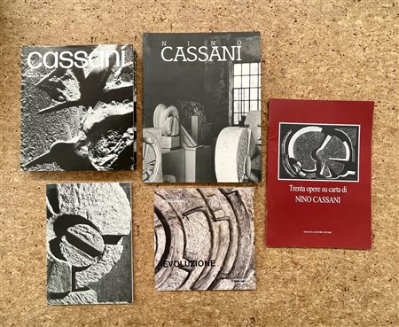NINO CASSANI - Lotto unico di 5 cataloghi