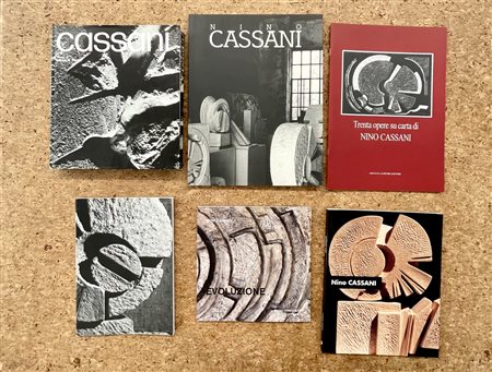 NINO CASSANI - Lotto unico di 6 cataloghi