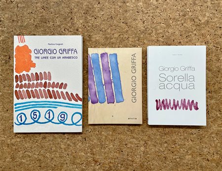 GIORGIO GRIFFA - Lotto unico di 3 cataloghi