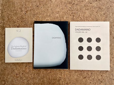 DADAMAINO - Lotto unico di 3 cataloghi