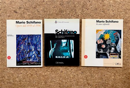 MARIO SCHIFANO - Lotto unico di 3 cataloghi