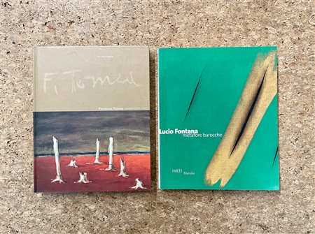 LUCIO FONTANA E FIORENZO TOMEA - Lotto unico di 2 cataloghi