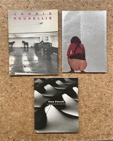 ARTE POVERA - Lotto unico di 3 cataloghi