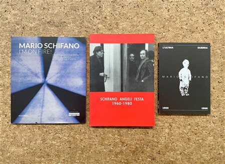 MARIO SCHIFANO - Lotto unico di 3 cataloghi