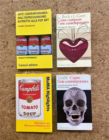 MANUALI D'ARTE CONTEMPORANEA - Lotto unico di 4 cataloghi