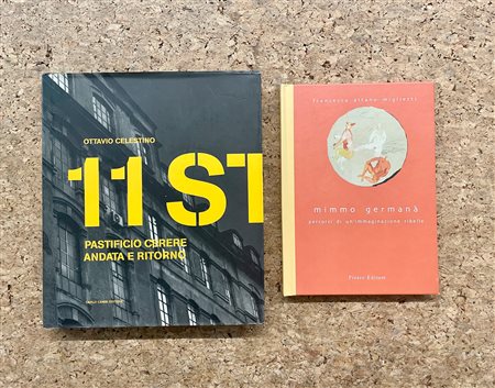 MIMMO GERMANÀ' E PASTIFICIO CERERE/SECONDA SCUOLA ROMANA - Lotto unico di 2 cataloghi: