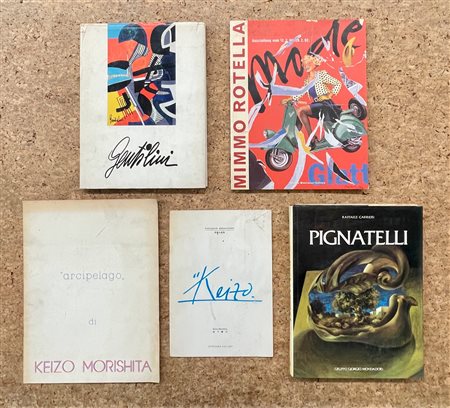 ARTISTI DEL DOPOGUERRA - Lotto unico di 5 cataloghi