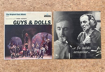 VINILI - LP 33 GIRI - Lotto unico di 2 vinili - lp 33 giri