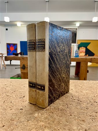 LIBRI ANTICHI (DON CHISCIOTTE DELLA MANCIA) - L'ingegnoso Idalgo Don Chisciotte della Mancia, 1841