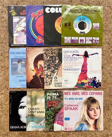 45 GIRI - Lotto unico di 12 dischi 45 giri