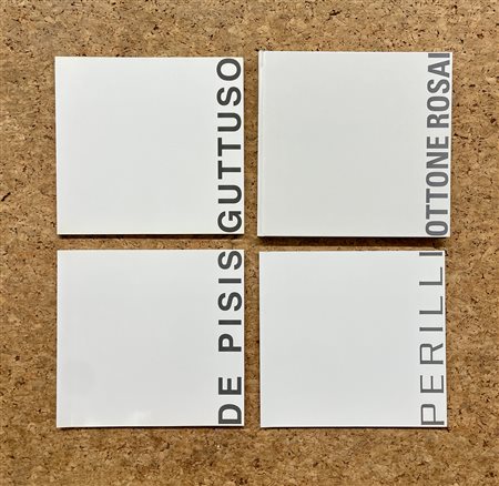 EDIZIONI GALLERIA BIASUTTI & BIASUTTI, TORINO - Lotto unico di 4 cataloghi editi dalla Galleria
