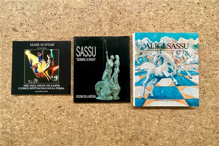 MARK KOSTABI E ALIGI SASSU - Lotto unico di 3 cataloghi