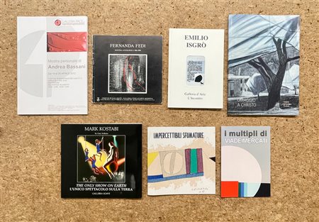 ARTE INTERNAZIONALE DEL DOPOGUERRA - Lotto unico di 7 cataloghi