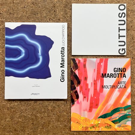 GINO MAROTTA E RENATO GUTTUSO - Lotto unico di 3 cataloghi
