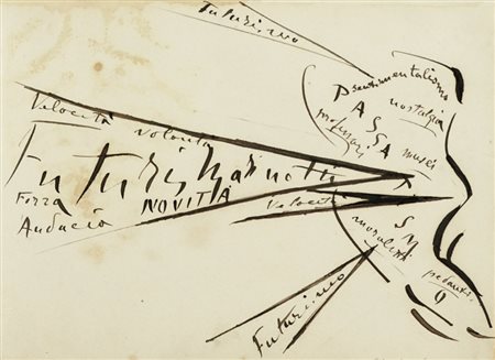 Liber amicorum con disegni, poesie e firme.  Anni ’20 del XX secolo. 