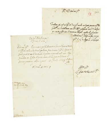 Medici Francesco I (de), Lettera con firma autografa inviata al governatore di Siena.  Datata 14 marzo 1569.