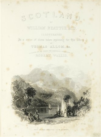 Beattie William e altri, Lotto di 5 opere illustrate. XIX secolo.