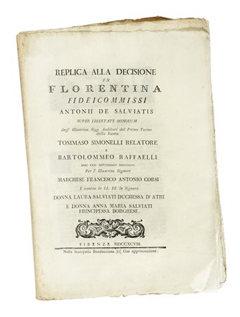 Lotto composto di 4 opere sulla Toscana e Firenze. 