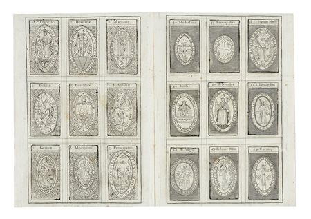 Sigilla tum Generalia, tum Singularum Provinciarum, ac Custodiarum ad hanc Cismontanam Orientalem Familiam, quoquo modo spectantium peculiaria [...].  Datati 23 ottobre 1709.