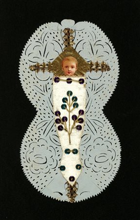 Raccolta di 257 santini a stampa, italiani e francesi.  Databili fine ‘800 - inizio ‘900.