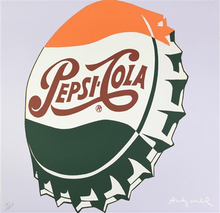 Da Warhol Andy PEPSI-COLA fotolitografia su cartoncino, cm 60x60; es....