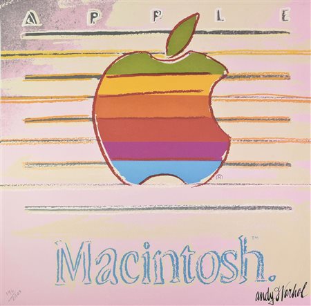 Da Warhol Andy APPLE fotolitografia su cartoncino, cm 60x60; es. 196/2.400...