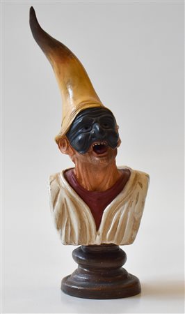 Terracotta "Pulcinella" Napoli fine 800<br>cm.x 