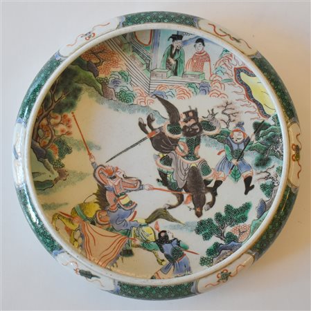 Cina ciotola in porcellana decorata con 