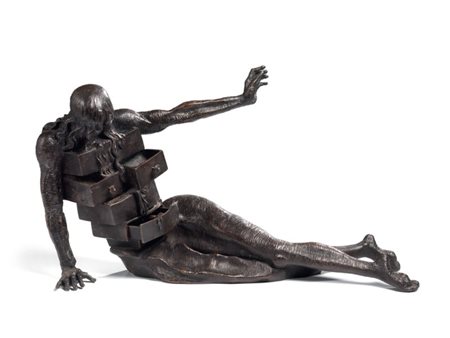 Salvador Dalí Figueras 1904 - 1989 Cabinet antropomorphique, 1982 Scultura in...