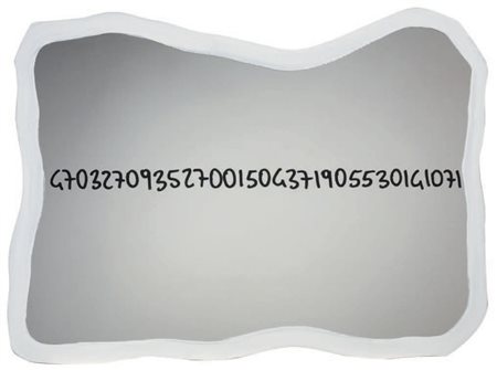 Michelangelo Pistoletto Biella 1933 Frattali, 1999-2000 Acrilico su specchio...