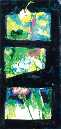 Mario Schifano Homs 1934 - Roma 1998 Tre particolari, 1994 Smalto e acrilico...