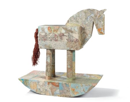 Karel Trinkewitz Praga 1931 Hommage pour Archiduke Salvator, 1995 Collage su...