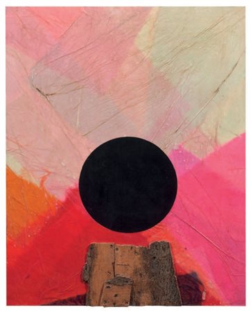 Roberto Crippa Milano 1921 - Bresso (Mi) 1972 Sughero, 1970 Collage su...