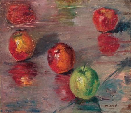 Mario Tozzi Fossombrone (PU) 1895 - St. Jean du Gard 1979 Quattro mele, 1919...