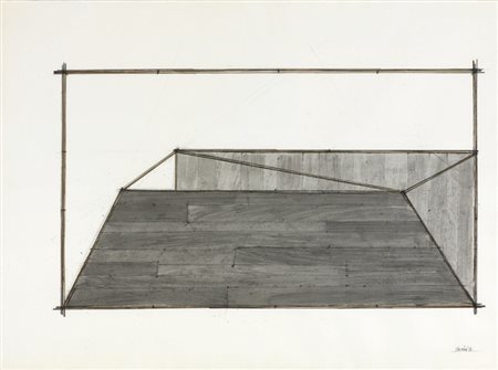 Giuseppe Uncini Fabriano (An) 1929 - Trevi (Pg) 2008 Spazicemento, 1994...