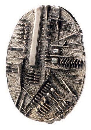 Arnaldo Pomodoro Morciano di Romagna (Fc) 1926 Medaglia per Astaldi estero,...