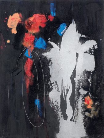 Achille Pace Termoli (Cb) 1924 Senza titolo, 2005 Tecnica mista su tela, cm....