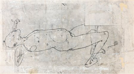 Nicola Samorì Forlì 1977 Senza titolo, 2007 Tecnica mista su carta, cm. 51x92...