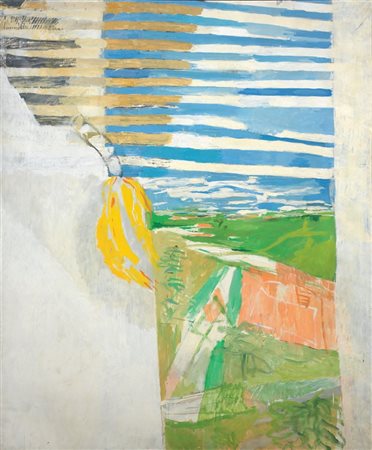 Alberto Gianquinto Venezia 1929 - Cortellazzo (Ve) 2003 Paesaggio di Jesolo,...