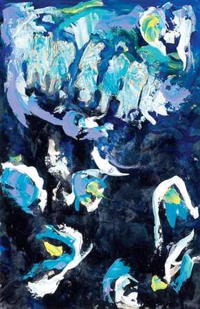 Mario Schifano Homs 1934 - Roma 1998 Senza titolo, 1995 Smalto e acrilico su...