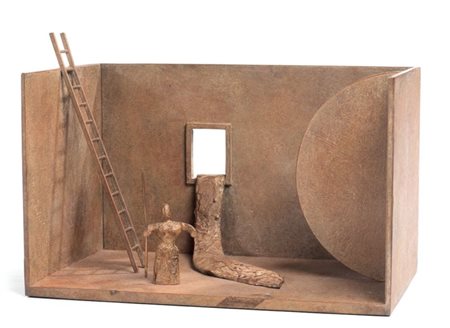 Dani Karavan Tel Aviv 1930 Teatrino, 2002 Scultura in bronzo, es. 1/1, cm....