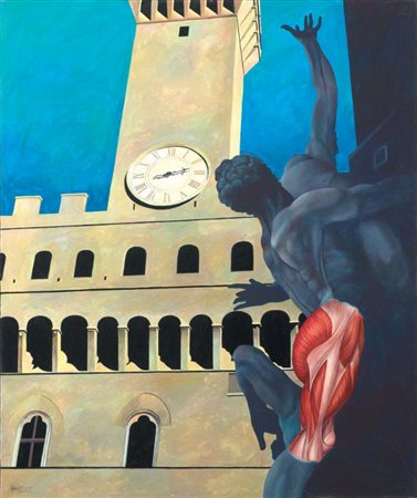 Lolita Timofeeva Riga 1964 Anatomia di Firenze 3, 2003 Alkyd su tela, cm....