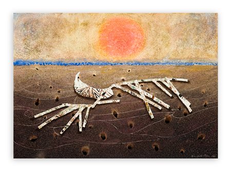 GIANCARLO POZZI (1938) - Senza Titolo, 1985