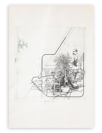 SERGIO SARONI (1934-1991) - Senza Titolo