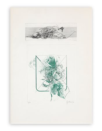 SERGIO SARONI (1934-1991) - Senza Titolo, 1974