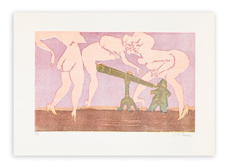 MINO MACCARI (1898-1989) - Il cannocchiale