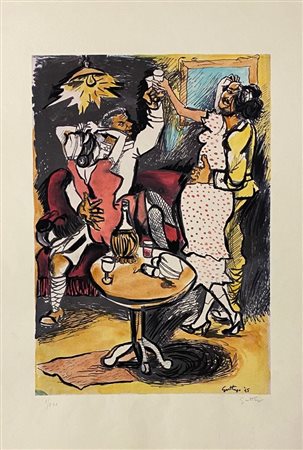 Renato Guttuso “Il brindisi”