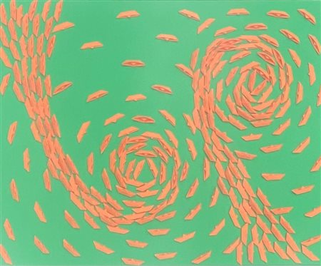 Riccardo Gusmaroli “Vortice arancio”